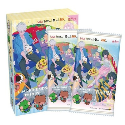 CardFun Link Click LINE FRIENDS minini  Anime Collectible Cards 1 Box^^&