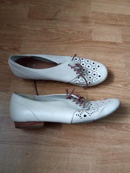 Women Clarks Heels Beige 36.5 #7APP