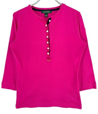 Lauren Ralph Lauren Damen 3/4 Ärmel Pullover Strickpullover Größe S