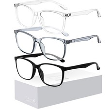 Blue-Light Blocking Glasses for Women Men - 3Pack Computer Reading/Gaming/TV/...