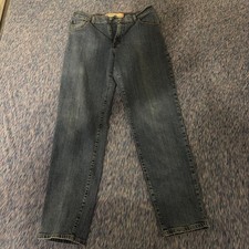 Vintage Levi  s 550 Women  s Relaxed Fit Tapered Leg Med Wash Size 12M