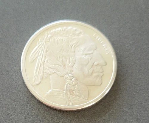 Buffalo Round 1 oz Silver Coin Golden State Mint