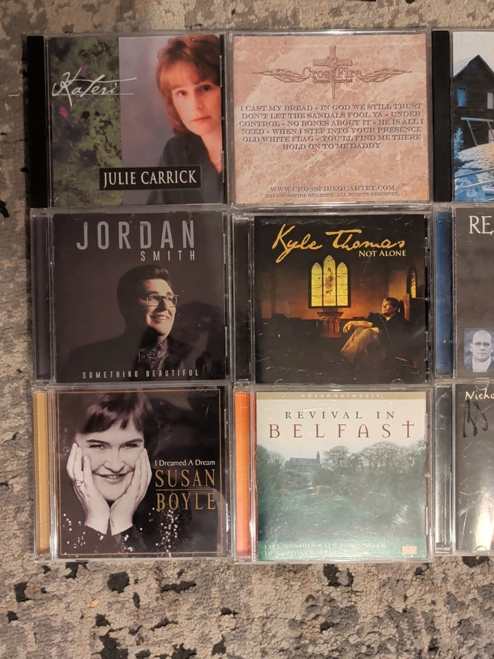 Lot Of 17 Religious CDs Christian Hymn Rock Gospel Worship CCM Lot #1 Foto 2 de 4