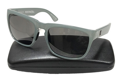ROCKWELL MONACO Blue Plastic Square Men's Sunglasses Made in Italy