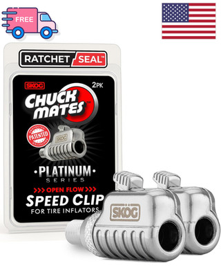 SKÖG Chuck Mates Platinum (2 Pack) Quick-Connect with Patented RatchetSeal Techn