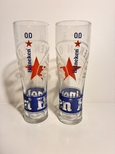 Heineken Zero 0% Pint Glass x 2 brand new fro...