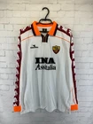 AS ROMA ITALY 1998 1999 RETRO VINTAGE FOOTBALL SHIRT JERSEY AWAY SIZE MEDIUM