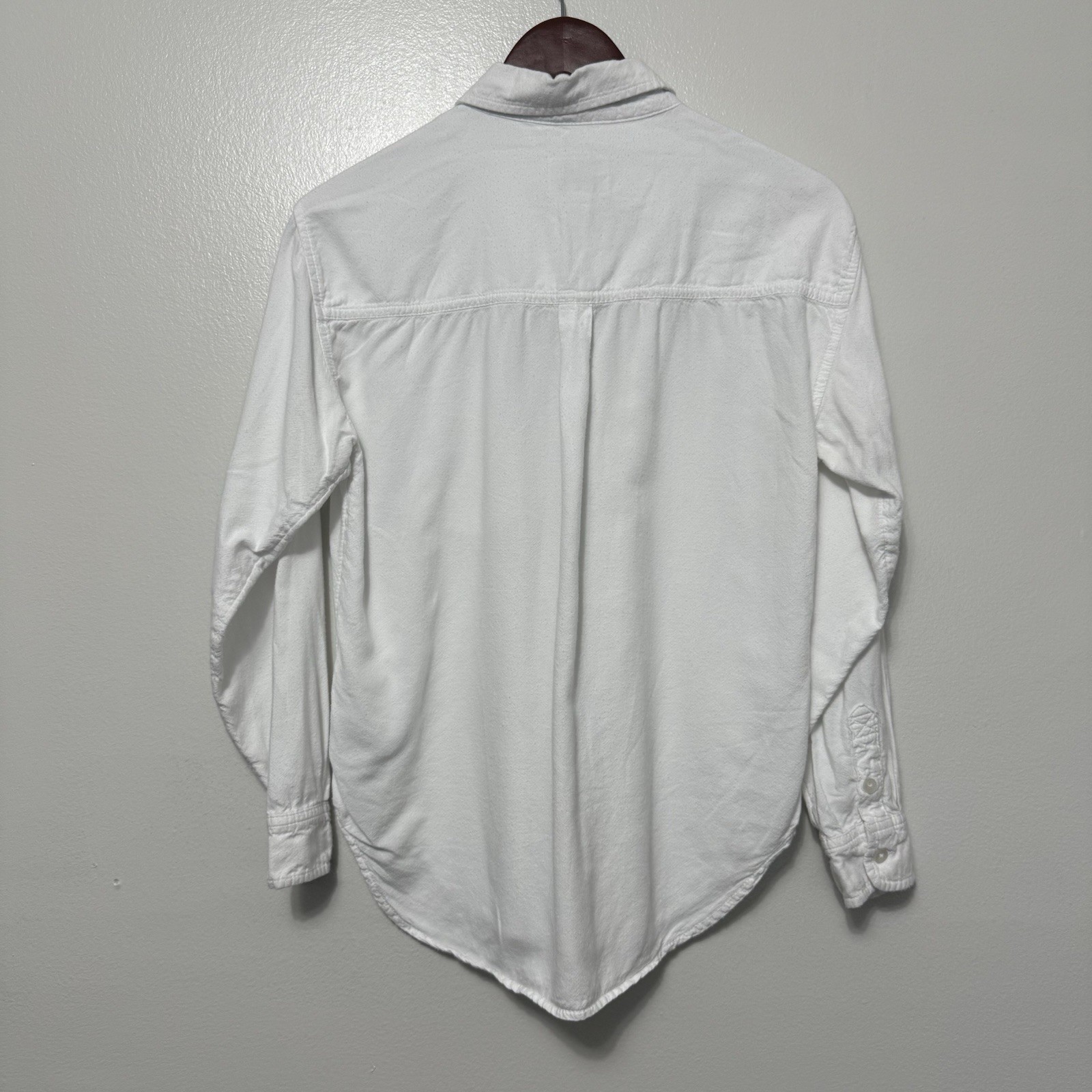 American Eagle Casual Button Up Collared Long Sle… - image 2