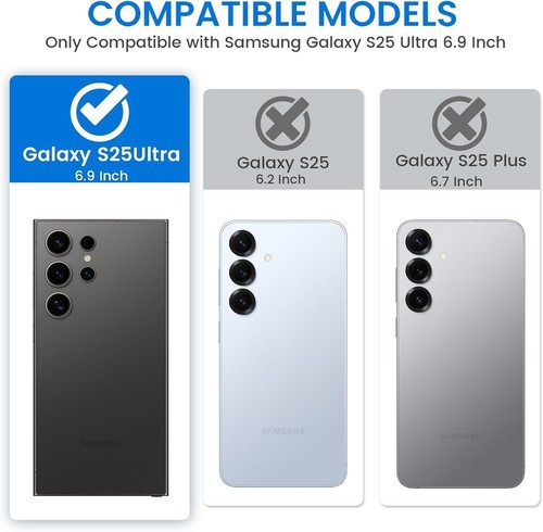 Coque VEGO Galaxy S25 6,9" Ultra avec béquille, étui et housse appareil photo - Titane - Photo 2 sur 8