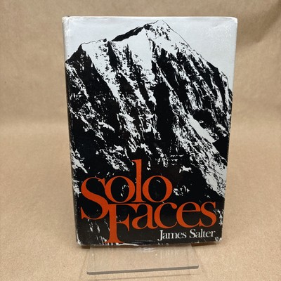Solo Faces by James Salter (First Edition, Hardcover in Jacket)