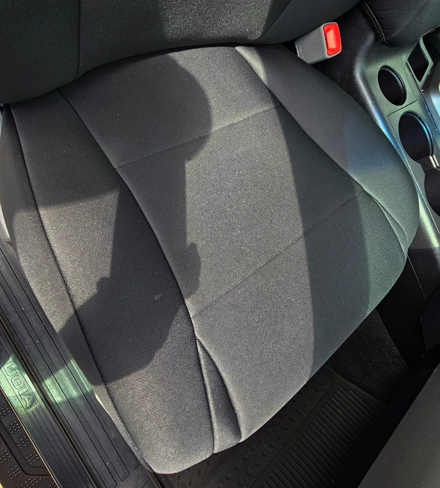 para TOYOTA SEQUOIA NEO SUPREME CUSTOM FIT 2 FUNDAS ASIENTO DELANTERAS 11 COLORES (PAR) Foto 2 de 4