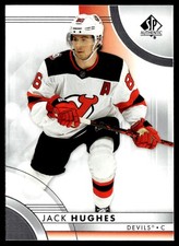 JACK HUGHES 2023-24 SP AUTHENTIC NEW JERSEY DEVILS #79