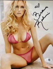 Brande Roderick autographed signed 8x10 METALLIC Photo JSA COA Sexy Hot Playboy
