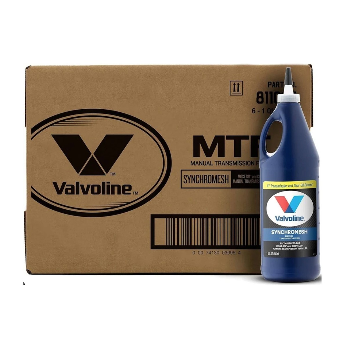 Valvoline Synchromesh Manual Transmission Fluid, Case of 12 - 1