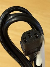 3 Prong IEC Universal Cable Cord Plug Computer LCD CRT Monitor