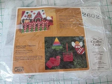 The Creative Circle Plastic Canvas Kit. 2600 Classic Collection Ornaments