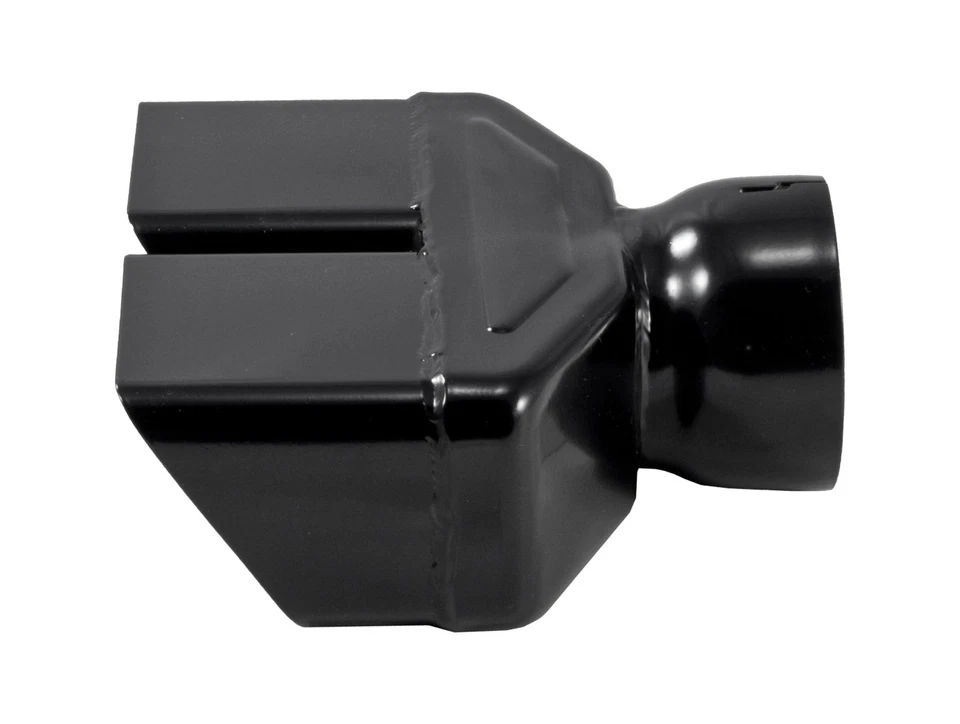 Dodge Challenger 2008-2014 doble caja negro acero inoxidable 3,0" puntas de escape - par Foto 3 de 3