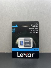 Lexar Original 1TB Blue Micro SD Card up to 160Mb/S, Microsdxc UHS-I Memory Card