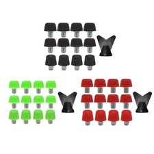 12x Football Shoe Spikes Soccer Boot Cleats Portable Firm Shoes Spikes Rugby
