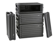 SKB Cases 1SKB-R6S 6U Shallow Roto Rack Steel Rails W/ 10.5-Inch Deep 1SKBr6S 