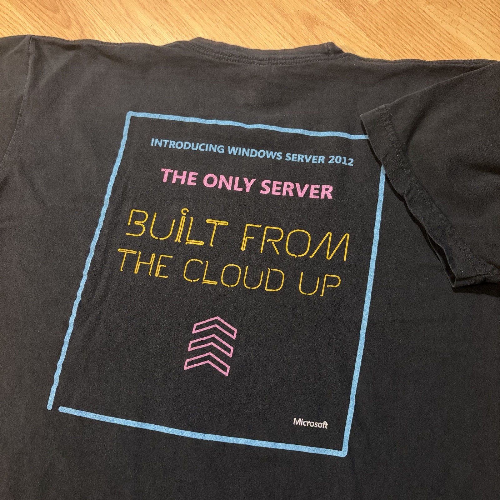Microsoft 2012 Windows Server Promotional Black T… - image 1
