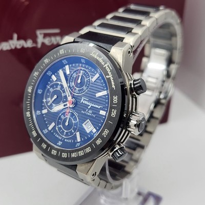 Salvatore Ferragamo F55LCA78909 S789 F-80 Chronograph Automatic