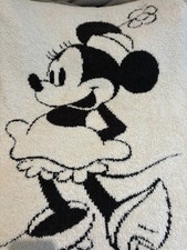 Barefoot Dreams CozyChic Vintage Disney Classic Minnie Mouse Baby Blanket