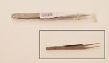 Finest Quality Slant Tip Tweezer, Stainless Steel.