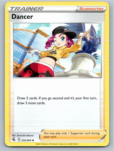 2021 POKEMON DANCER FUSION STRIKE 232/264 UC NM A91661 FREE S&H