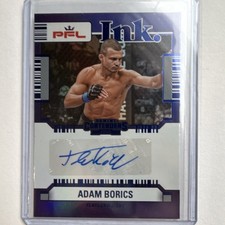 Panini 2025 Contenders PFL Adam Borics PFL Ink Autograph MMA Card PF-5