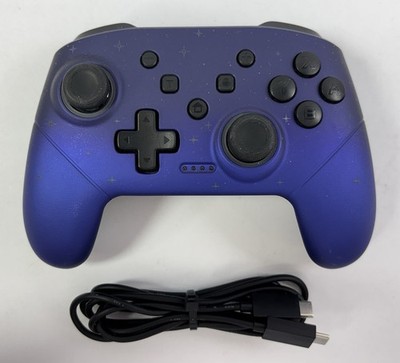 Voyee S08 Wireless Controller for Nintendo Switch Galaxy Starry Night LED