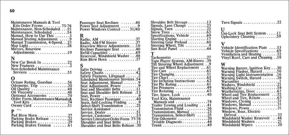 Mercury Cougar 1973 manual del propietario con sobre y folletos original y nuevo de stock Foto 3 de 4