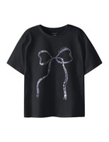 Name IT MäDchen Top Schwarz GrößE 122/128