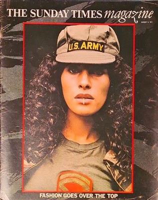 Vintage Sunday Times Magazine August 8th 1971 - Fashion Goes Over the Top