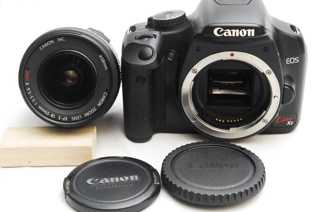 Canon Eos Kiss X2/Ef-S 18-55Mm | eBay