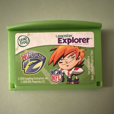 LeapFrog Leapster Explorer NFL Rush Zone Learning Game Cartridge 590-40869-A