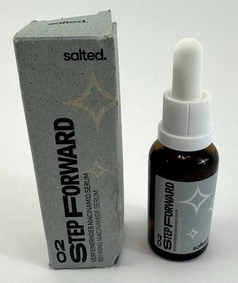 salted beauty 02 Step Forward Verfeinerndes Niacinamid Serum 30ml Hautpflege NEU