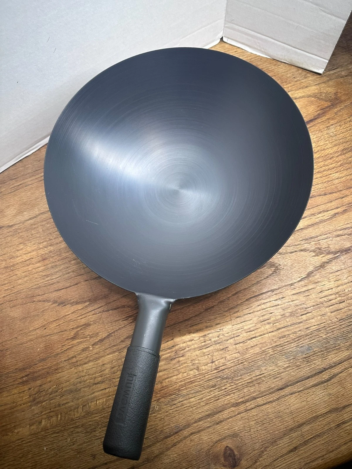 Nuwave Hot Wok Induction Cooktop 14" Carbon Steel Wok 4 QT (NO LID)