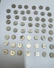 Bulk Lot of 53 US Roosevelt Dimes (1966-2005) - Mixed Years 10c Coins