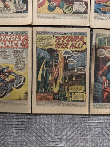 Capitan America 9 fumetti 1968-1971 rari numeri chiave con prime apparizioni - Foto 9 di 12