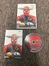 Spider-Man Web of Shadows Nintendo Wii Complete CIB w/ Manual Tested Authentic