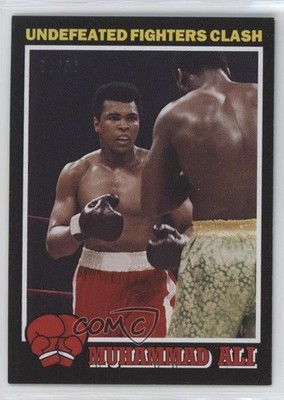 2021 Topps The People's Champ Collection Black /56 Muhammad Ali #33 a2v
