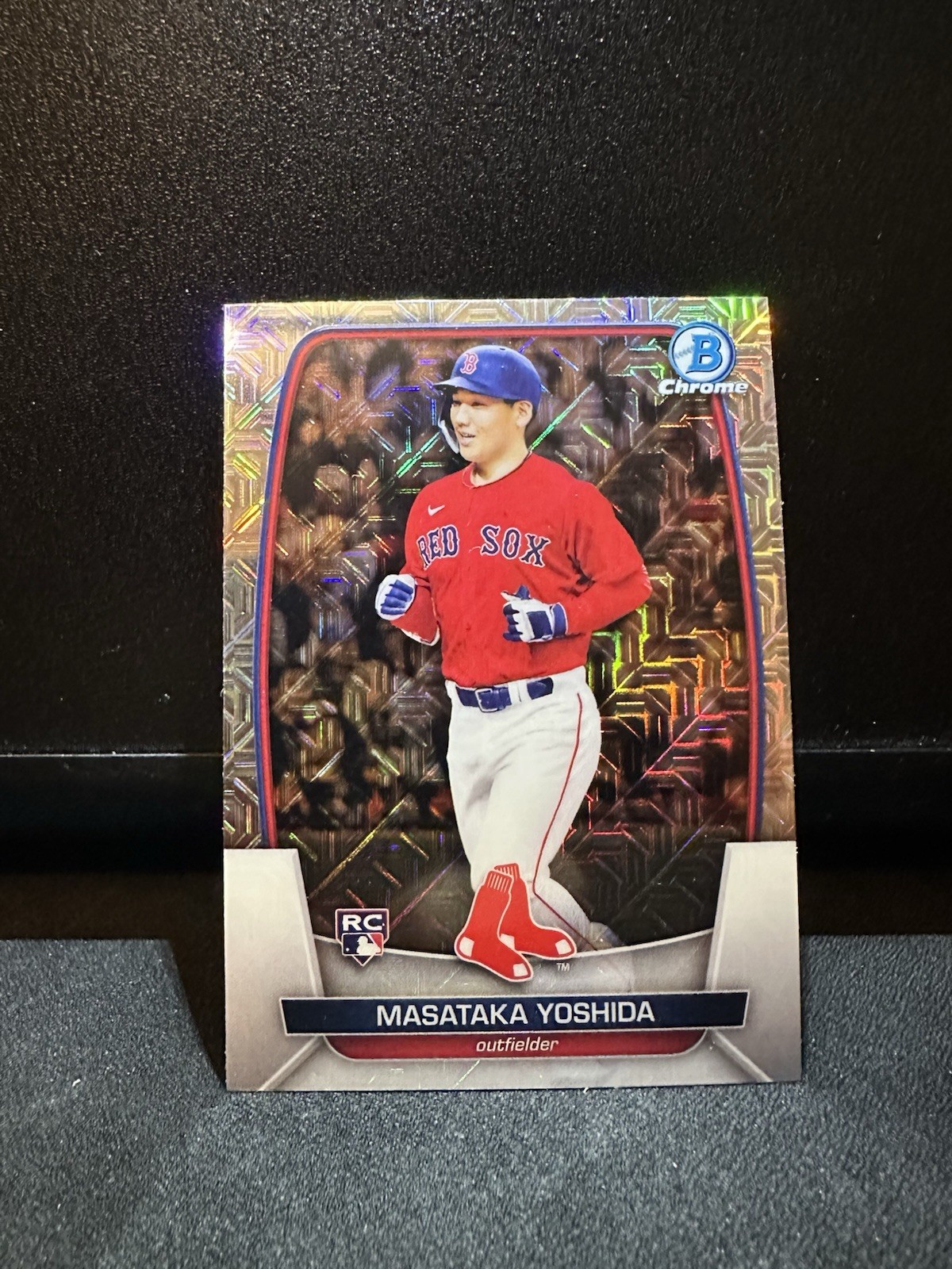 2023 Bowman - Masataka Yoshida #58 Chrome Mojo Refractor (RC)