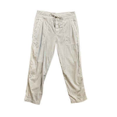 James Perse Pants Men 3 Shadow Drawstring Waistband Patch Pocket Ripstop Climber