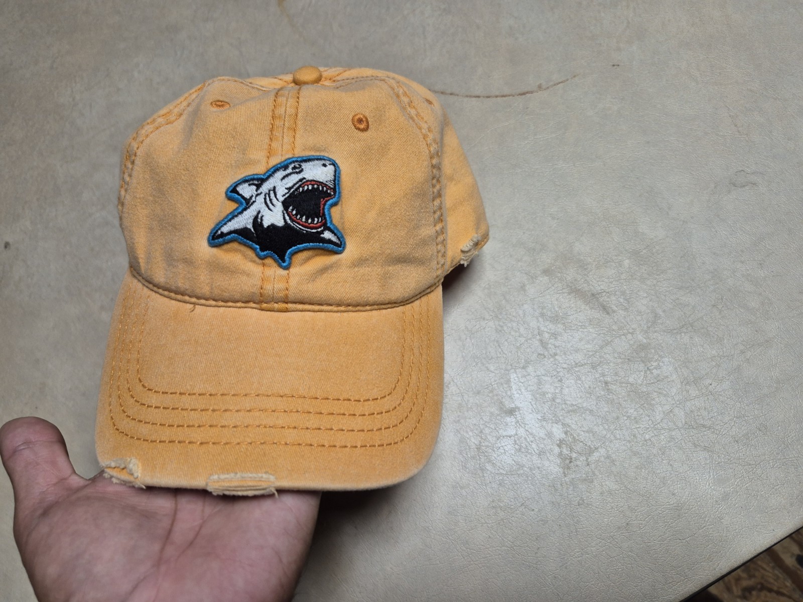 American Eagle Distressed Strapback Baseball Cap … - image 4