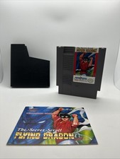 NES Nintendo - Flying Dragon The Secret Scroll w/ Manual & Dust Cover - Tested