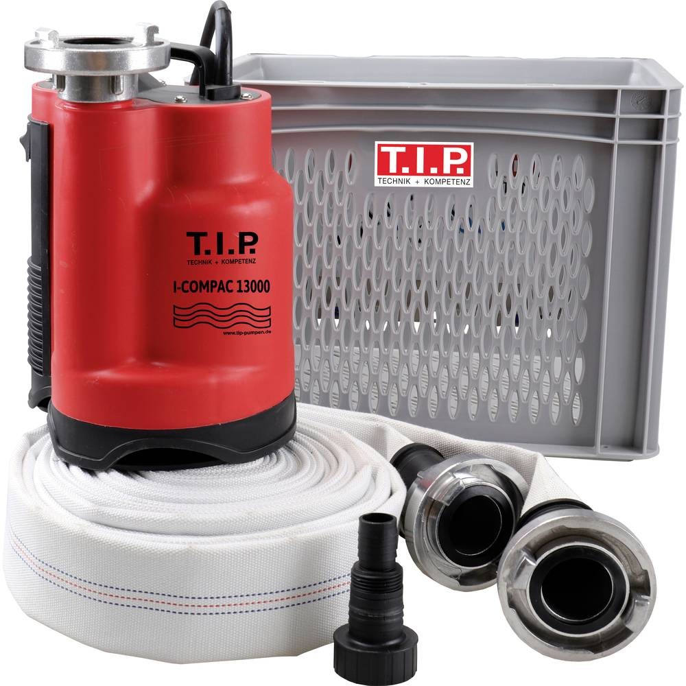Pompe vide-cave T.I.P. I-Compac 13000 idéale pour vider la piscine en plastique