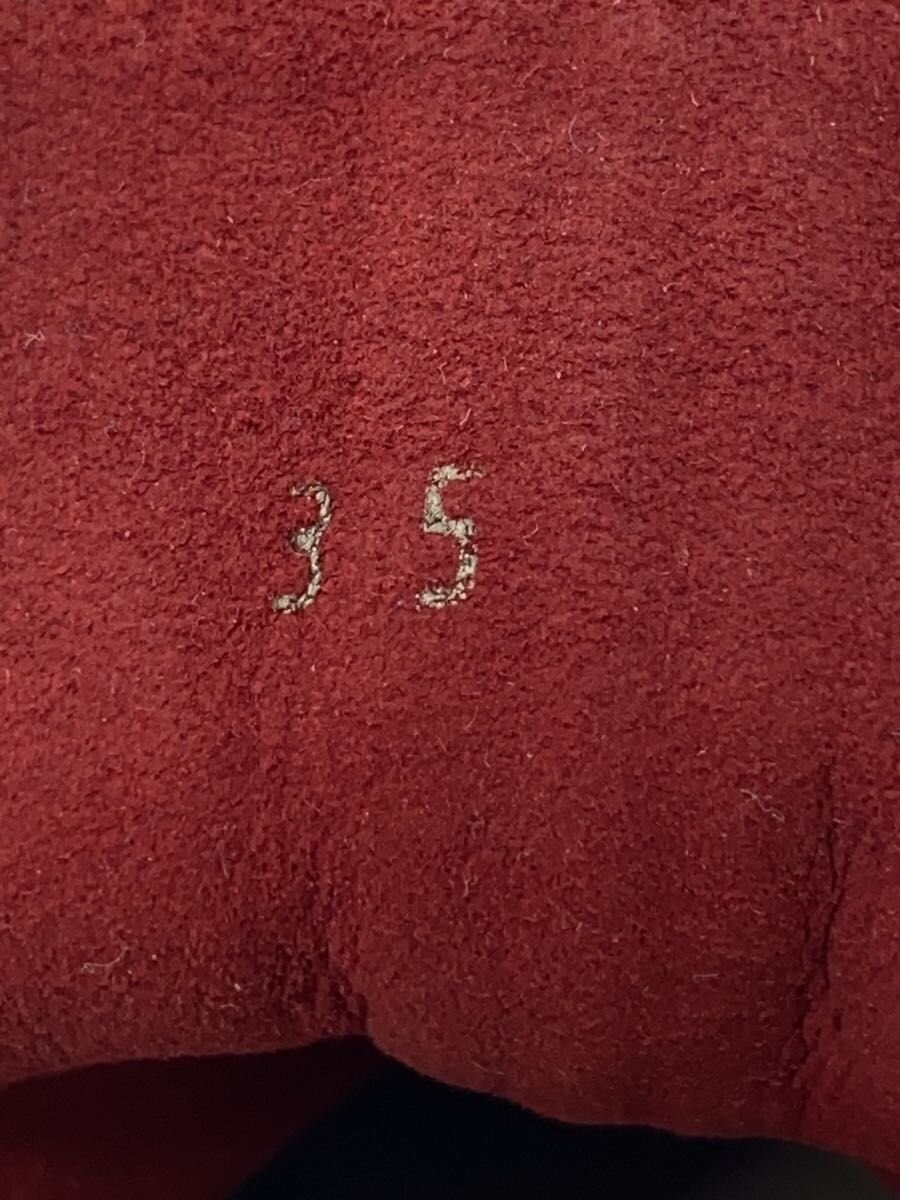 Bottega Veneta Flat Pumps 35 Red Leather Jnq91 thumbnail 5