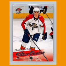 Shawn Matthias Rookie #210 2008-09 Ultra Florida Panthers Hockey Card NHL