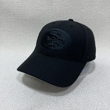 '47 Brand SF 49ers Baseball Cap Snapback Hat Blackout One Size NFL Retro